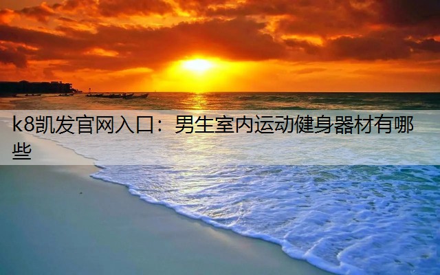 k8凯发官网入口：男生室内运动健身器材有哪些