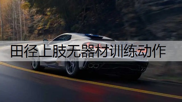 田径上肢无器材训练动作