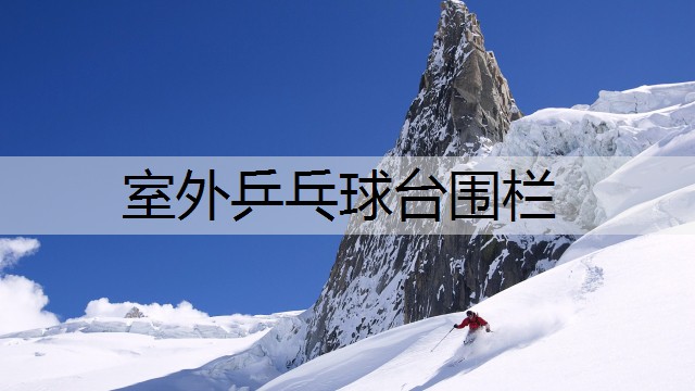 室外乒乓球台围栏