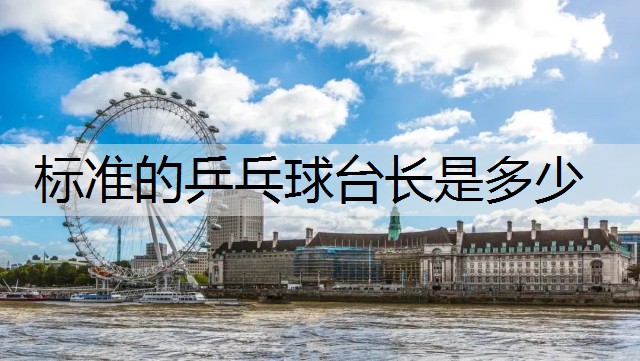 标准的乒乓球台长是多少