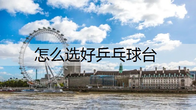 怎么选好乒乓球台