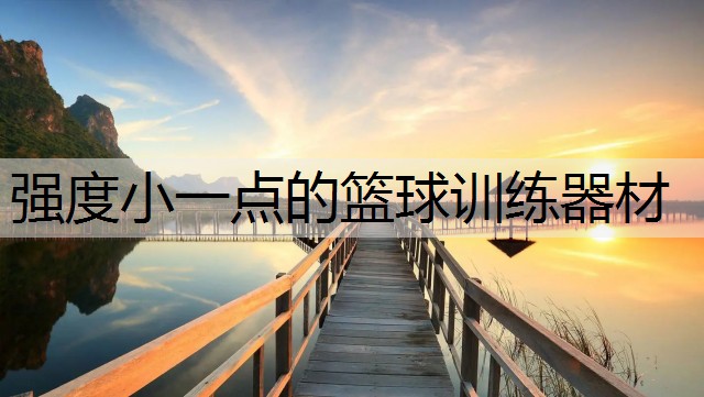 强度小一点的篮球训练器材