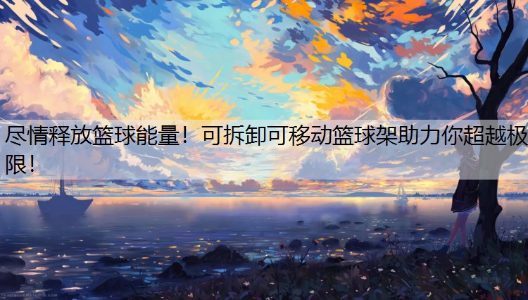 尽情释放篮球能量！可拆卸可移动篮球架助力你超越极限！